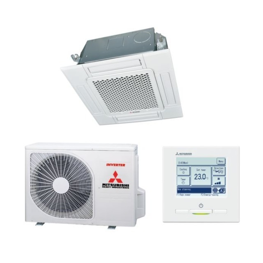 Mitsubishi Heavy Industries Compact Cassette System – Premium Inverter (R32) - Aircon Ultra